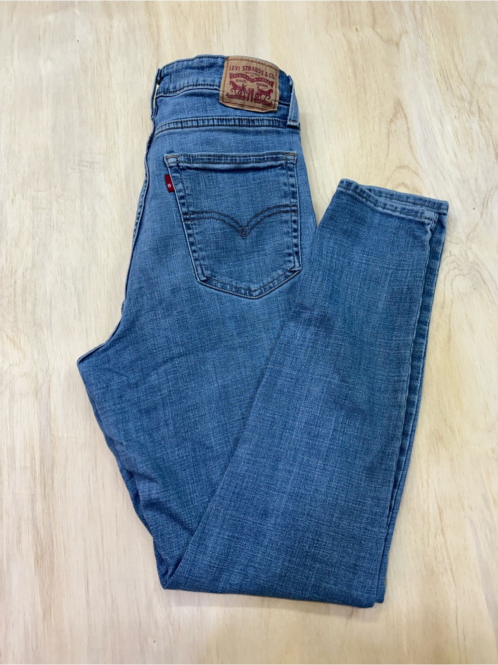 Levi's Medium Blue Slim Straight Denim Jeans 30x30